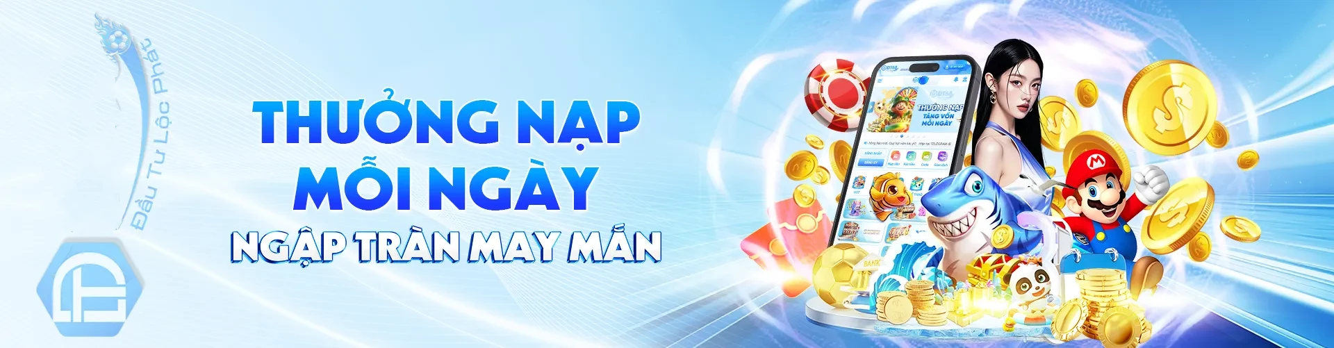 Hình ảnh quảng cáo của 52win hiển thị nền tảng và các lợi ích