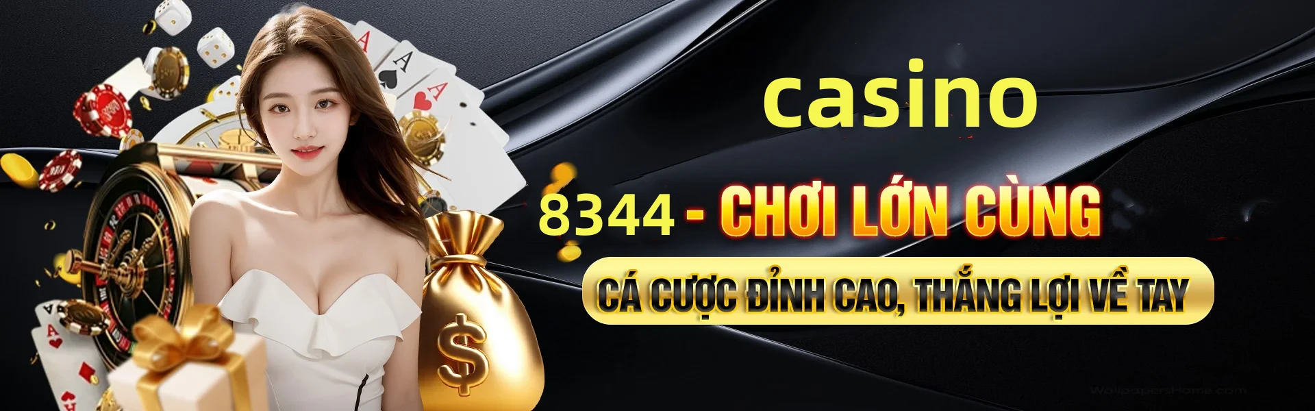 Hình ảnh quảng cáo của 52win hiển thị nền tảng và các lợi ích